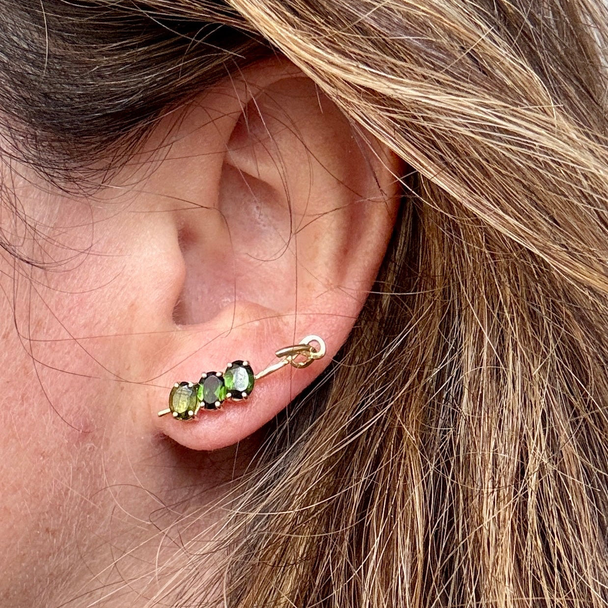 Martini Olive Cocktail Earrings
