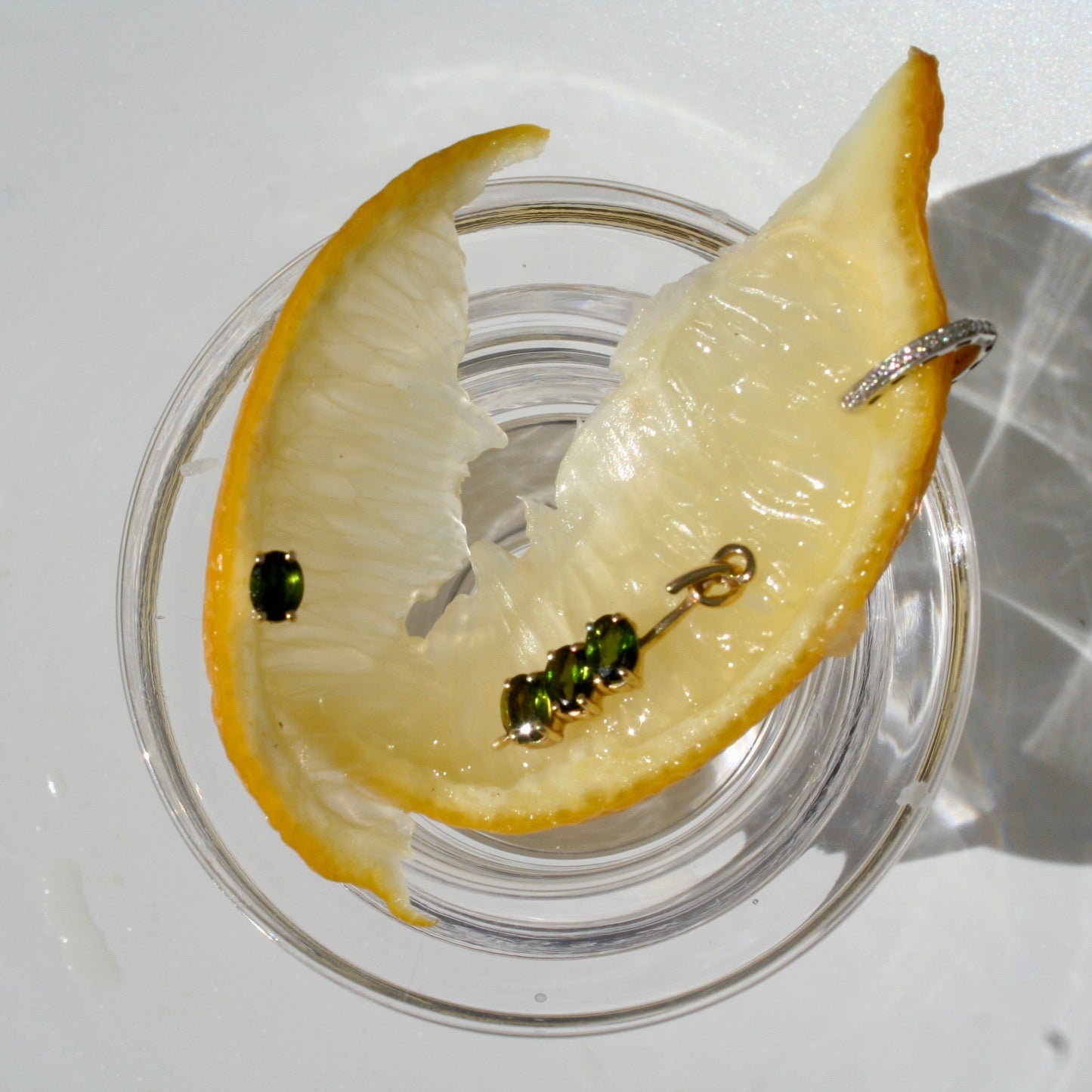 Martini Olive Cocktail Earrings