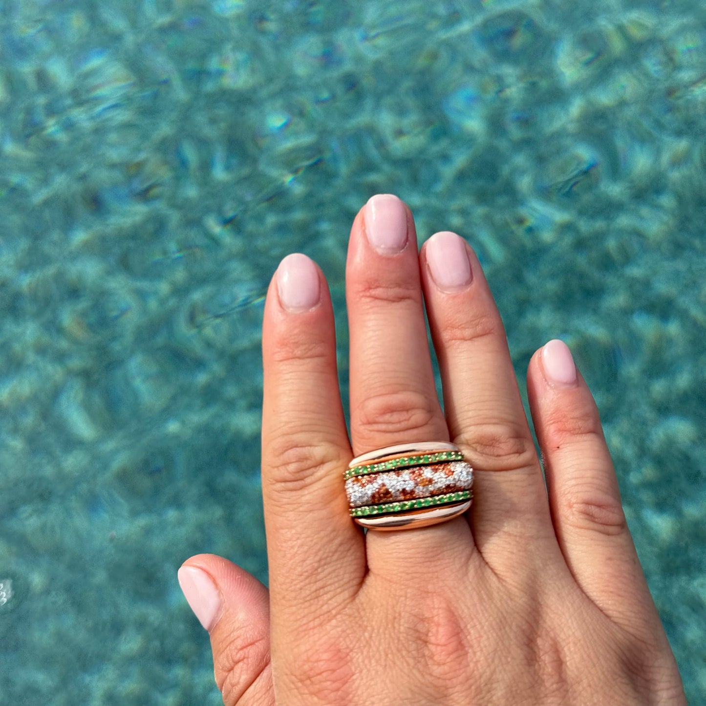 Lobster Roll Ring Stack