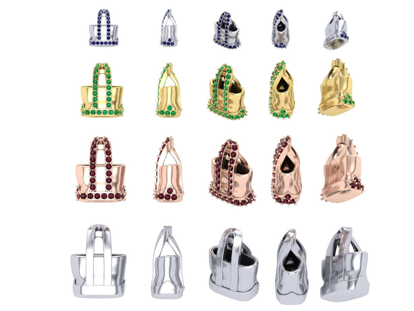 Boat and Tote - Large 14k gold