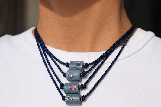 One of a kind (Ooak) stone carved necklaces