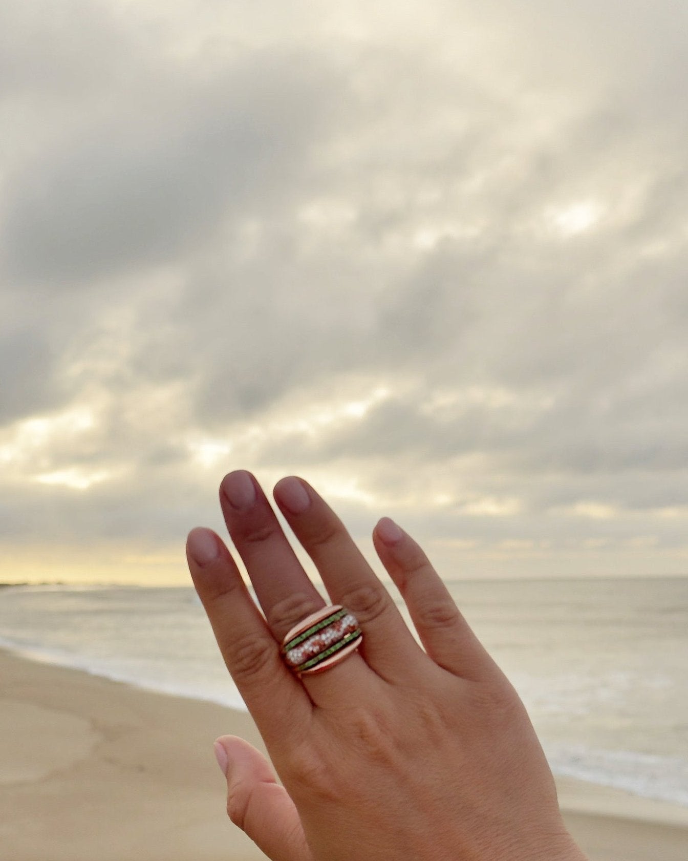 The Lobster Roll Ring Stack