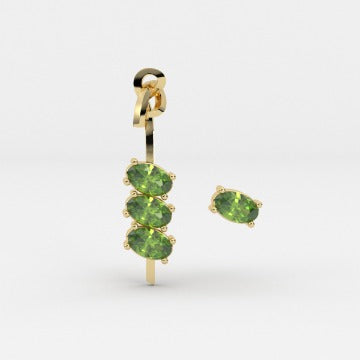 Martini Olive Cocktail Earrings
