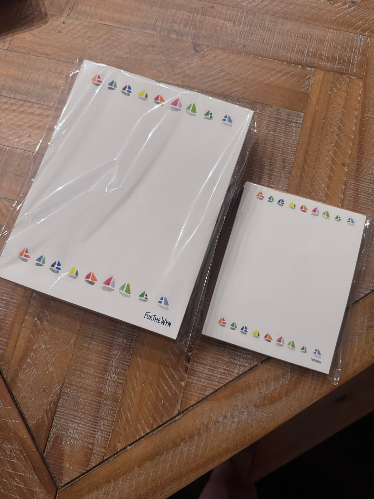 For Fleeting Thoughts | Sailboats Notepad