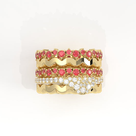 Lasagna Ring Stack